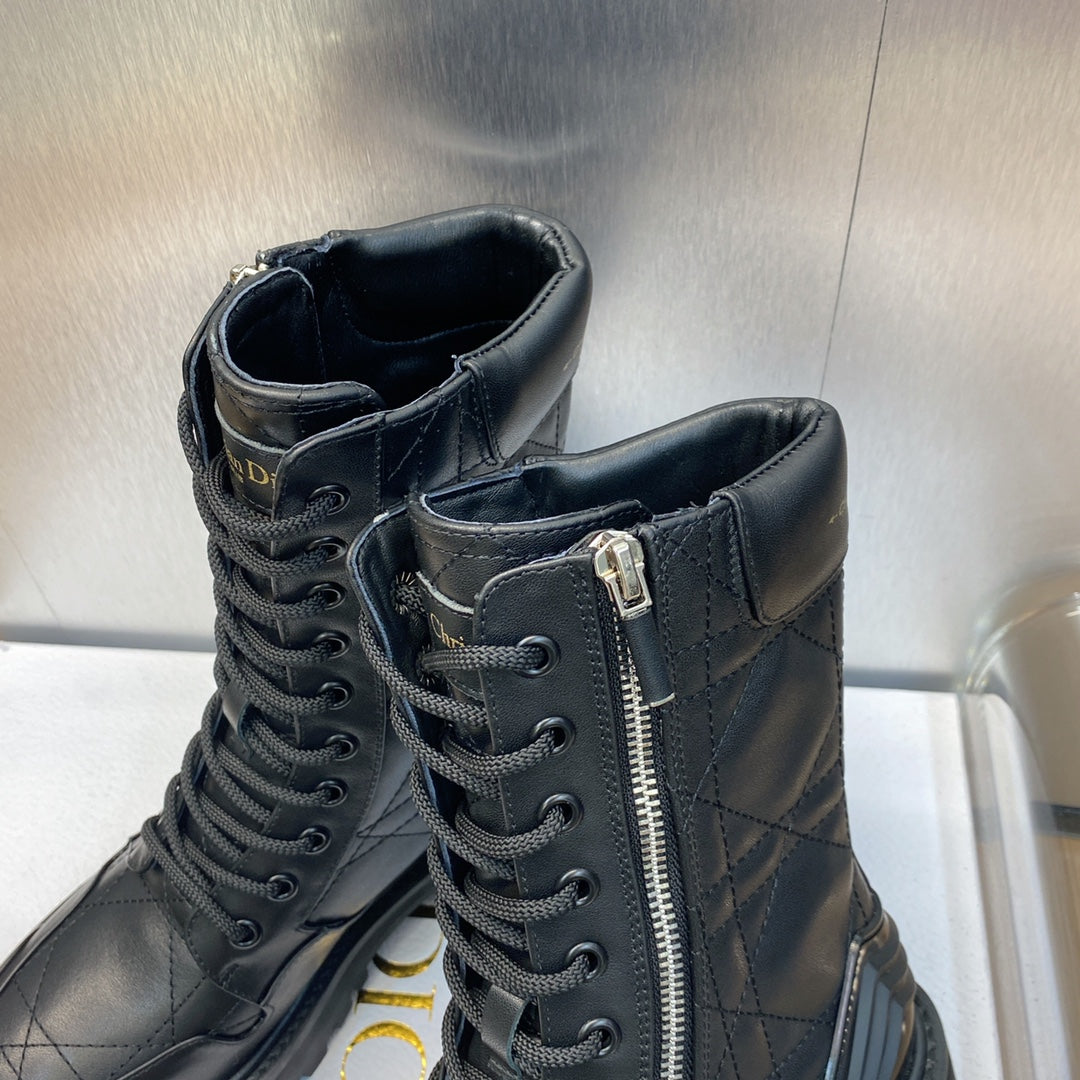 DD D LEADER ANKLE BOOT BLACK KDI733CQC S900