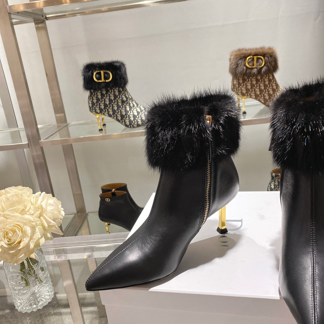 DD CD ANKLE BOOTS BLACK