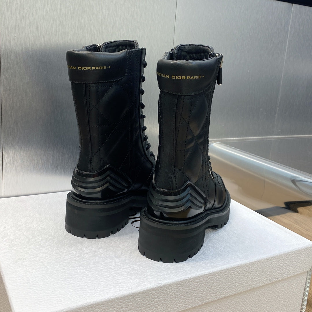 DD D LEADER ANKLE BOOT BLACK KDI733CQC S900