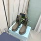 DD GARDEN LACE UP BOOT GREEN