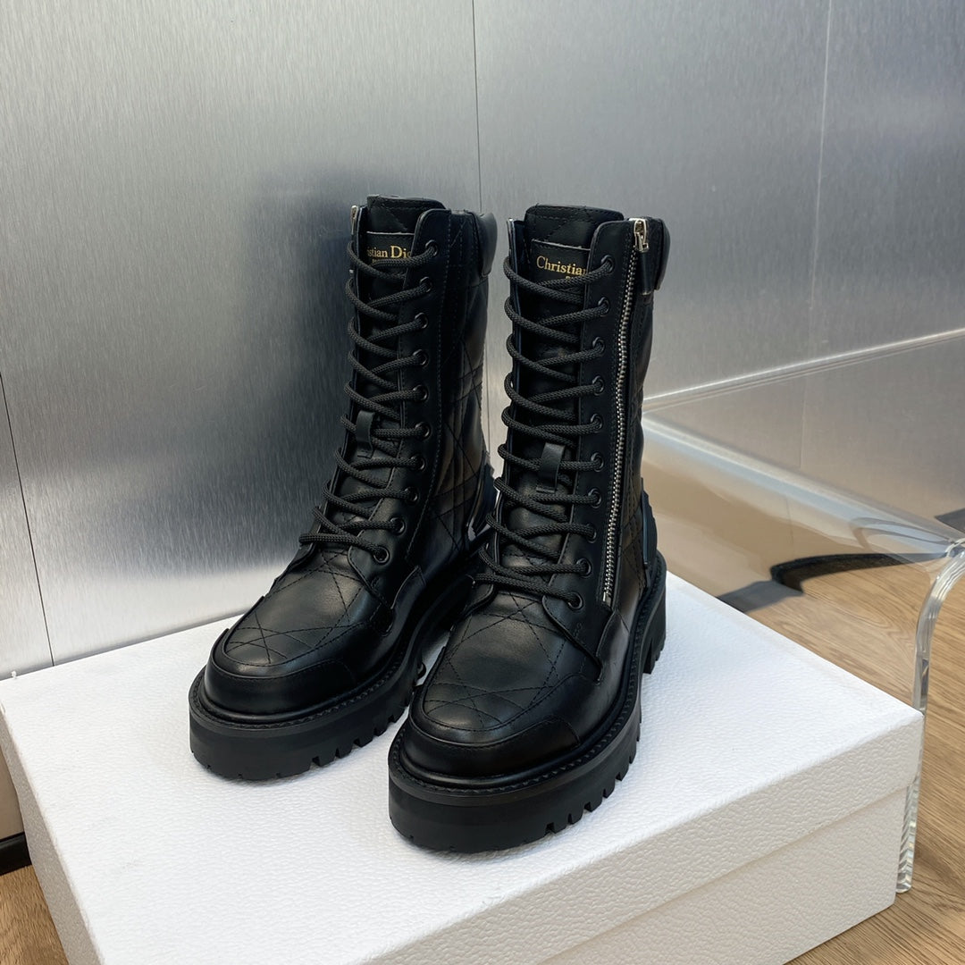 DD D LEADER ANKLE BOOT BLACK KDI733CQC S900