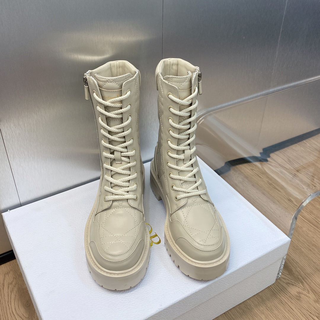 DD D LEADER ANKLE BOOT BEIGE