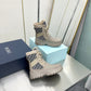 DD GARDEN LACE UP BOOT BEIGE 3BO315ZYH H164