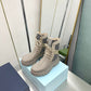 DD GARDEN LACE UP BOOT BEIGE 3BO315ZYH H164