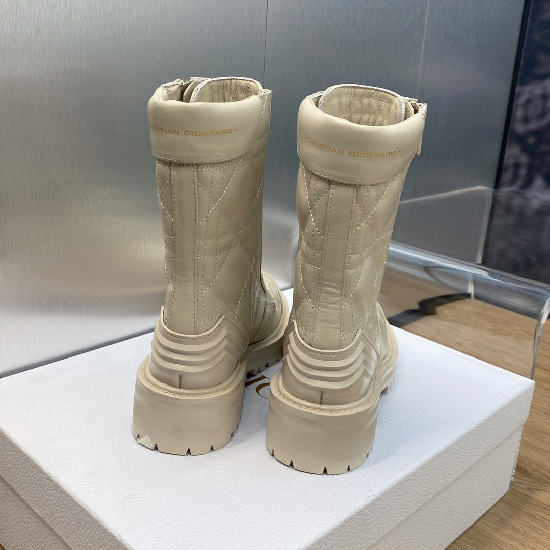 DD D LEADER ANKLE BOOT BEIGE