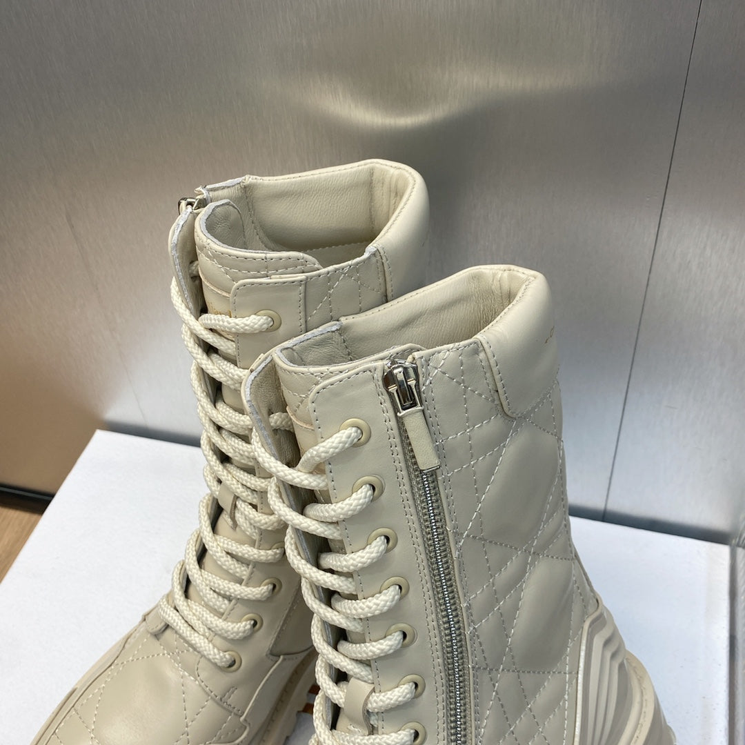 DD D LEADER ANKLE BOOT BEIGE
