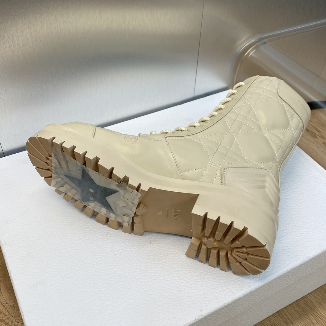 DD D LEADER ANKLE BOOT BEIGE