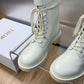 DD D TRAP ANKLE BOOT WHITE