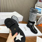 DD D MAJOR BOOT CALFSKIN BLACK AND GREY