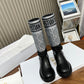 DD D MAJOR BOOT CALFSKIN BLACK AND GREY