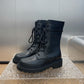 DD D TRAP ANKLE BOOT BLACK