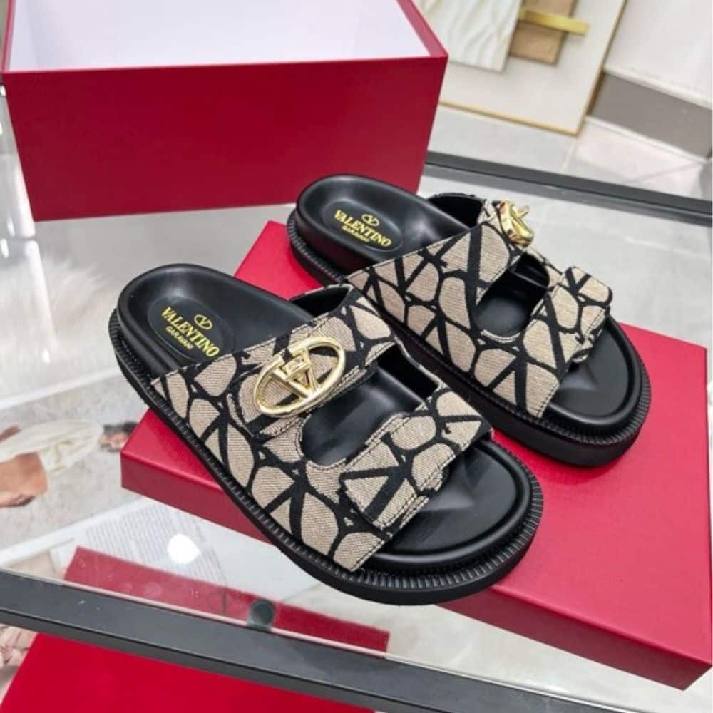 VO GARAVANI VLOGO TOILE ICONOGRAPHE SANDAL BROWN