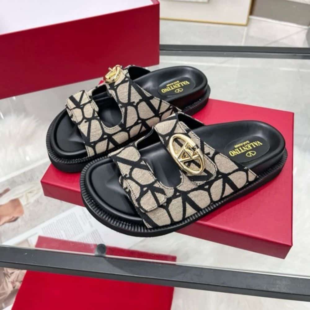 VO GARAVANI VLOGO TOILE ICONOGRAPHE SANDAL BROWN
