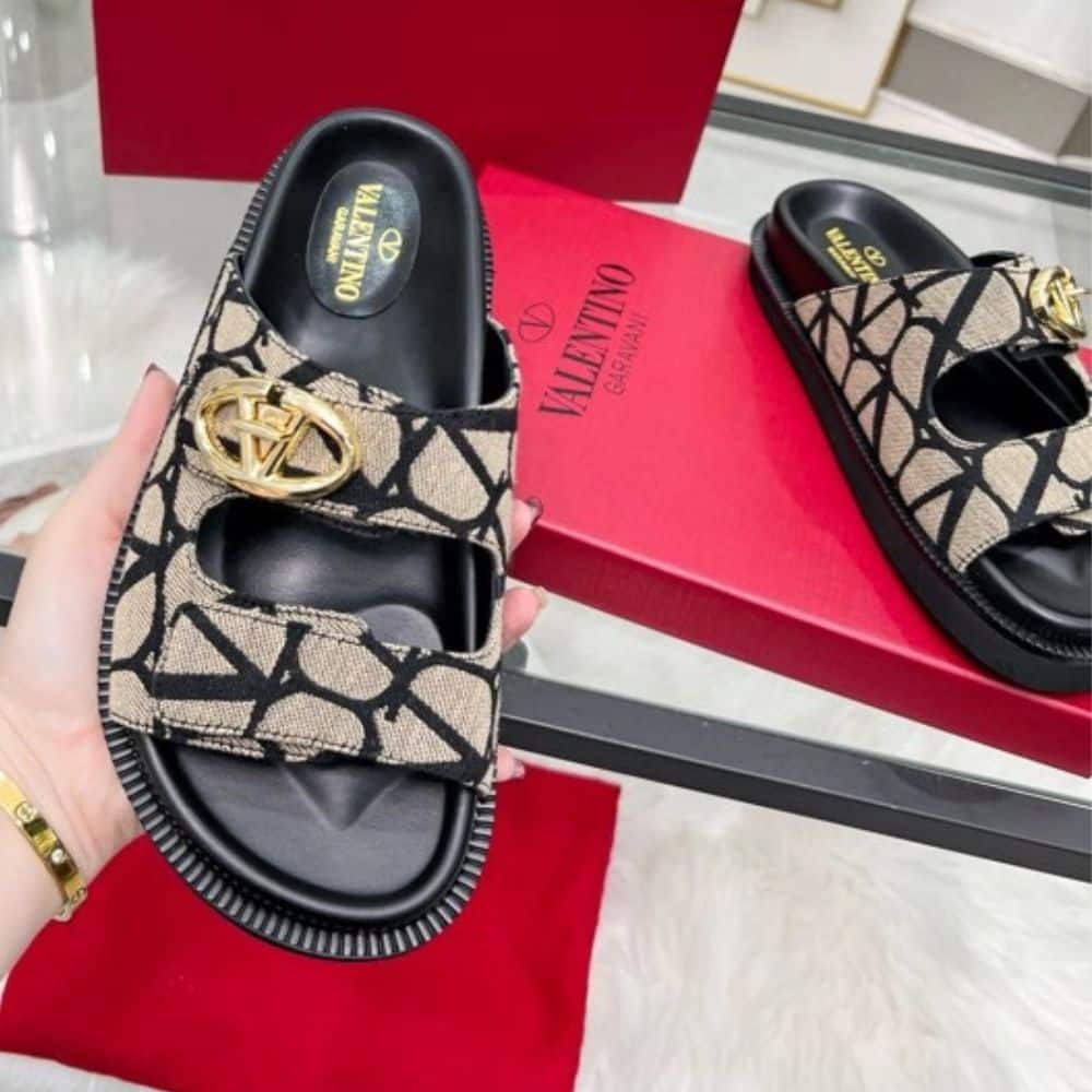 VO GARAVANI VLOGO TOILE ICONOGRAPHE SANDAL BROWN