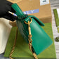 GC-547260 Marmont shoulder bag cross body bags Handbag Leather green Small size