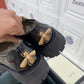 GC Flat Loafers for Women black bee