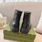 GG WOMEN’S BOOT GG LEATHER BLACK