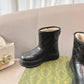 GG WOMEN’S BOOT GG LEATHER BLACK