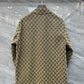 GG GG LINEN BLEND CANVAS JACKET BEIGE 784252 ZAM7G 9118