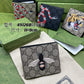 GC PVC Screen Printing bee wallet black 451268
