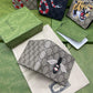 GC PVC Screen Printing bee wallet black 451268