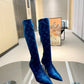 DD WOMEN'S GG KNEE-HIGH BOOT BLUE