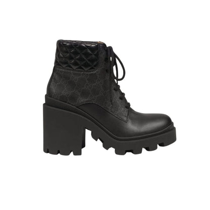GG GG SUPREME ANKLE BOOTS BLACK 659691 UC810 1000