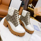 GG GG SUPREME ANKLE BOOTS WHITE