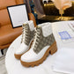 GG GG SUPREME ANKLE BOOTS WHITE