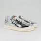 GG WOMEN'S RE WEB SNEAKER SILVER 825961 FAD56 8144
