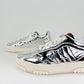 GG WOMEN'S RE WEB SNEAKER SILVER 825961 FAD56 8144