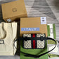 GG Chest Bag black meo   shoulder crossbody bag 674081 free shipping