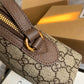 Ophidia GG Shell bag 499621 Brown retro canvas
