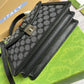 GG silver BB shoulder crossbody bag black Co branded style 680119