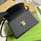 GG silver BB shoulder crossbody bag black Co branded style 680119