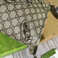 GG 681690 shoulder bag Handbag Aria Real Leather/pvc grey