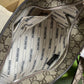 GG 681690 shoulder bag Handbag Aria Real Leather/pvc grey