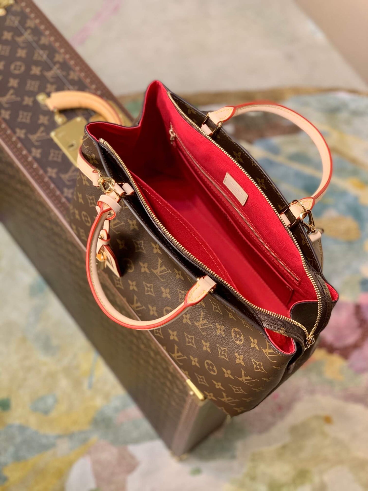 M45898 GRAND PALAIS MONOGRAM BROWN