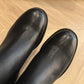 GG LEATHER ANKLE BOOTS BLACK
