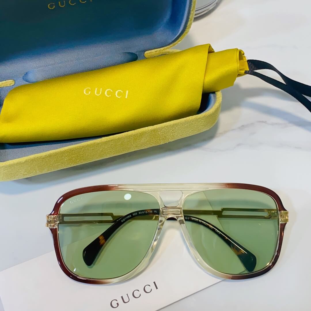 GUCC Fashion Dual Contrast Sunglasses GG1105S