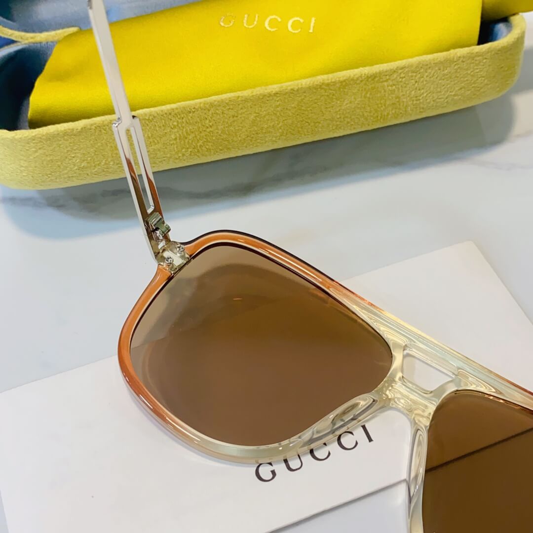 GUCC Fashion Dual Contrast Sunglasses GG1105S