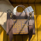 GG Small Tote Bag 680956 Dark Coffee