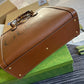 GG DIANA Bamboo joint tote handbag cowhide brown Embossing 655659