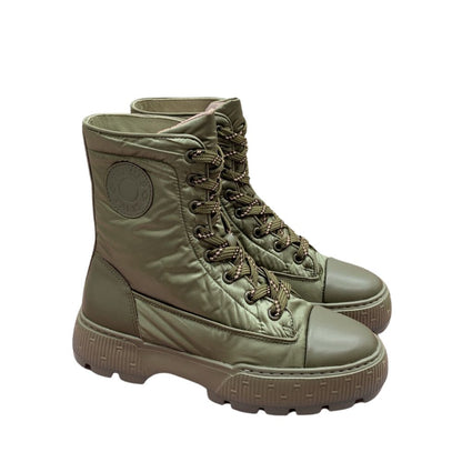 HM FRESH ANKLE BOOTS GREEN
