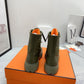 HM FRESH ANKLE BOOTS GREEN
