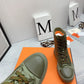 HM FRESH ANKLE BOOTS GREEN