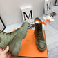 HM FRESH ANKLE BOOTS GREEN