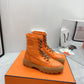 HM FRESH ANKLE BOOTS ORANGE