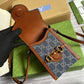 GC Horsebit 1955 mini bag Shoulder crossbody Bag 625615 denim leather Blue
