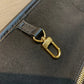 M59963 M59808 Black Plain Leather Logo Straw Bags 2022 SS free shipping